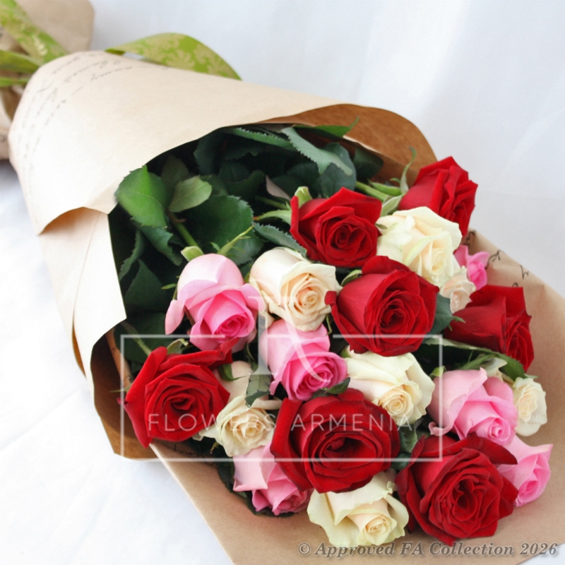 Flowers Shop in Yerevan Flower Delivery in Armenia Remarkable Roses