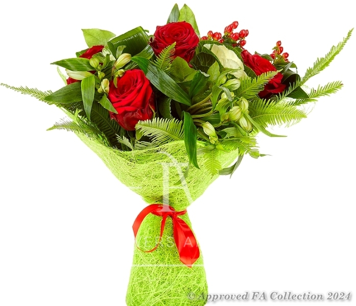 Flowers Shop in Yerevan Flower Delivery in Armenia Red & White