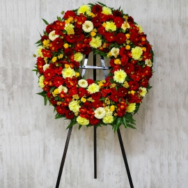 Colourful Serenity Wreath