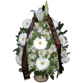 Modern Funeral Basket