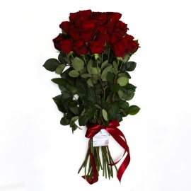 Bouquet of 21 red roses