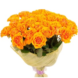 Bouquet of 35 Shining Roses