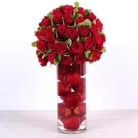 Arrangement In Red