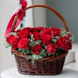 Garden Red Basket