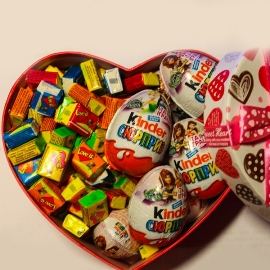 Love is մաստակ և Kinder շոկոլադ