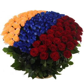 Цветочный флаг Армении