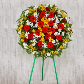 Colourful Sunny Wreath