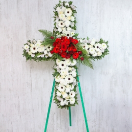 Cross-Shaped Wreath