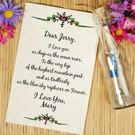 Letter In A Bottle