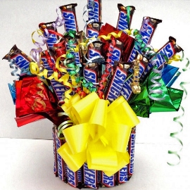 Snickers Candy Bouquet