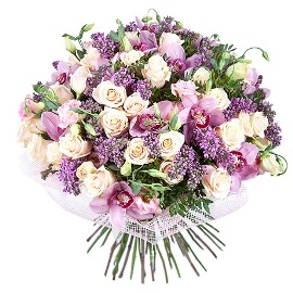 Passionate Lilac Bouquet