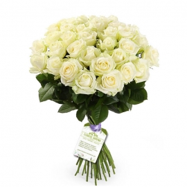 Ծաղկեփունջ «21 Սպիտակ Վարդեր»