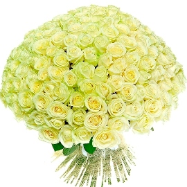 Deluxe White Roses